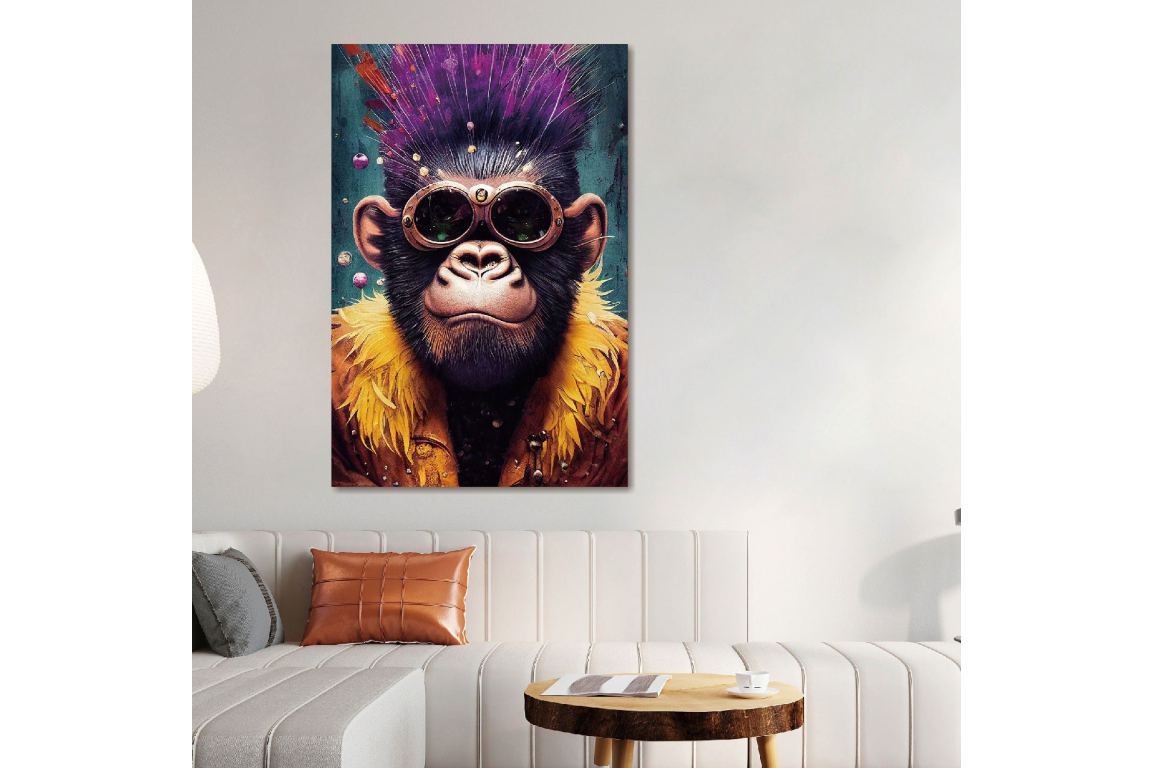 Monkey Wall Art main image 0