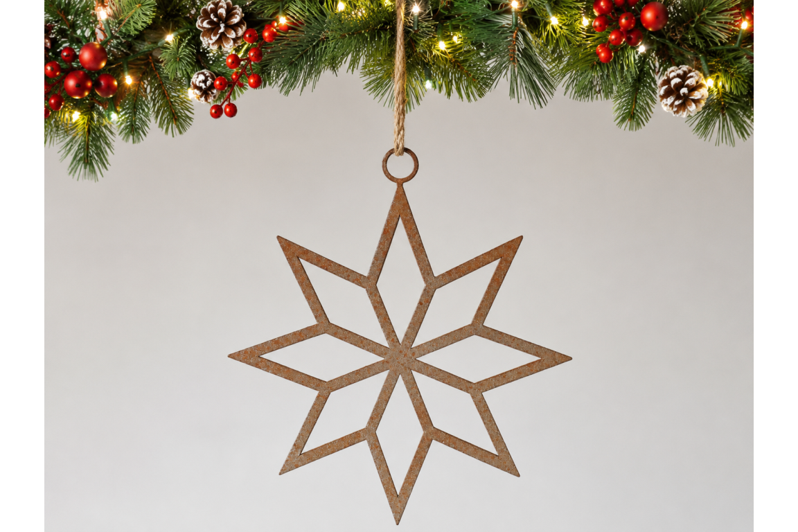 Rustic Star Decoration