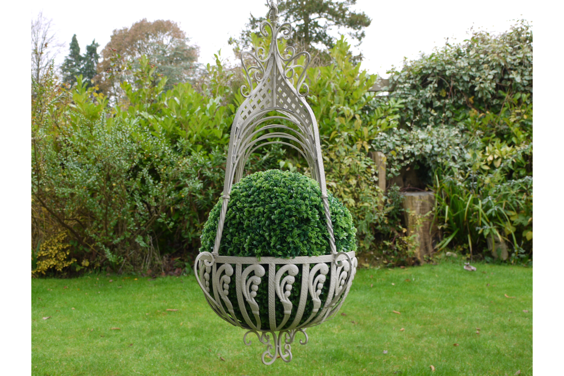 Large Hanging Basket (Cream)