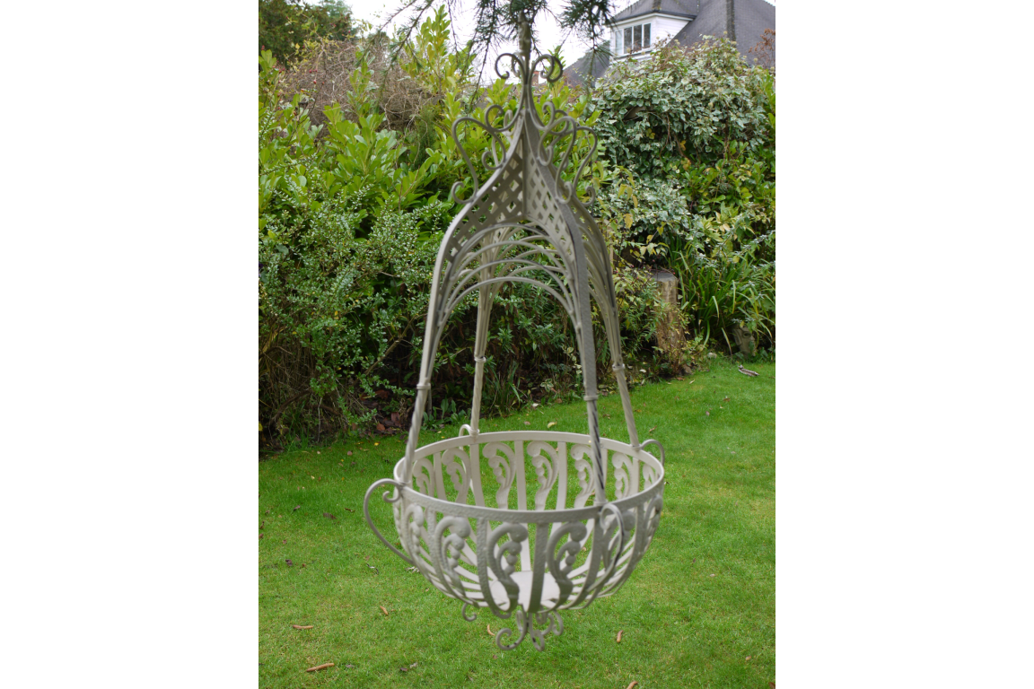 Large Hanging Basket (Cream)