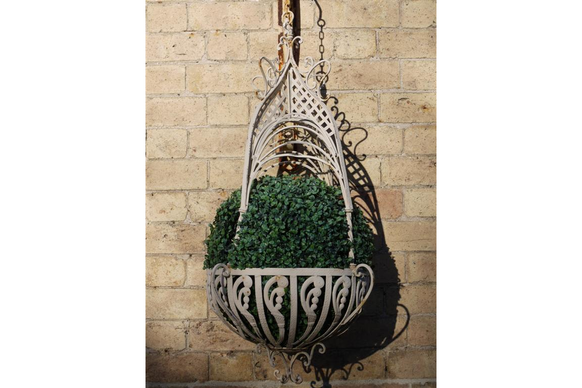 Large Hanging Basket (Cream)