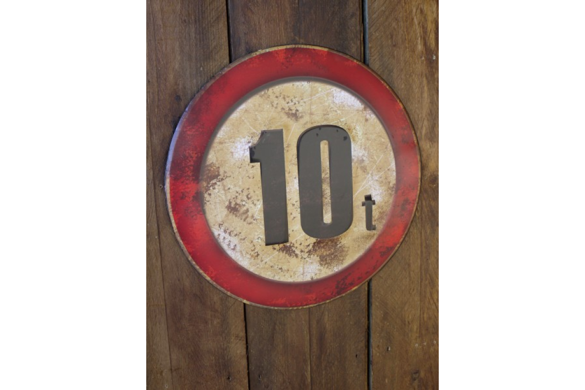10t Sign