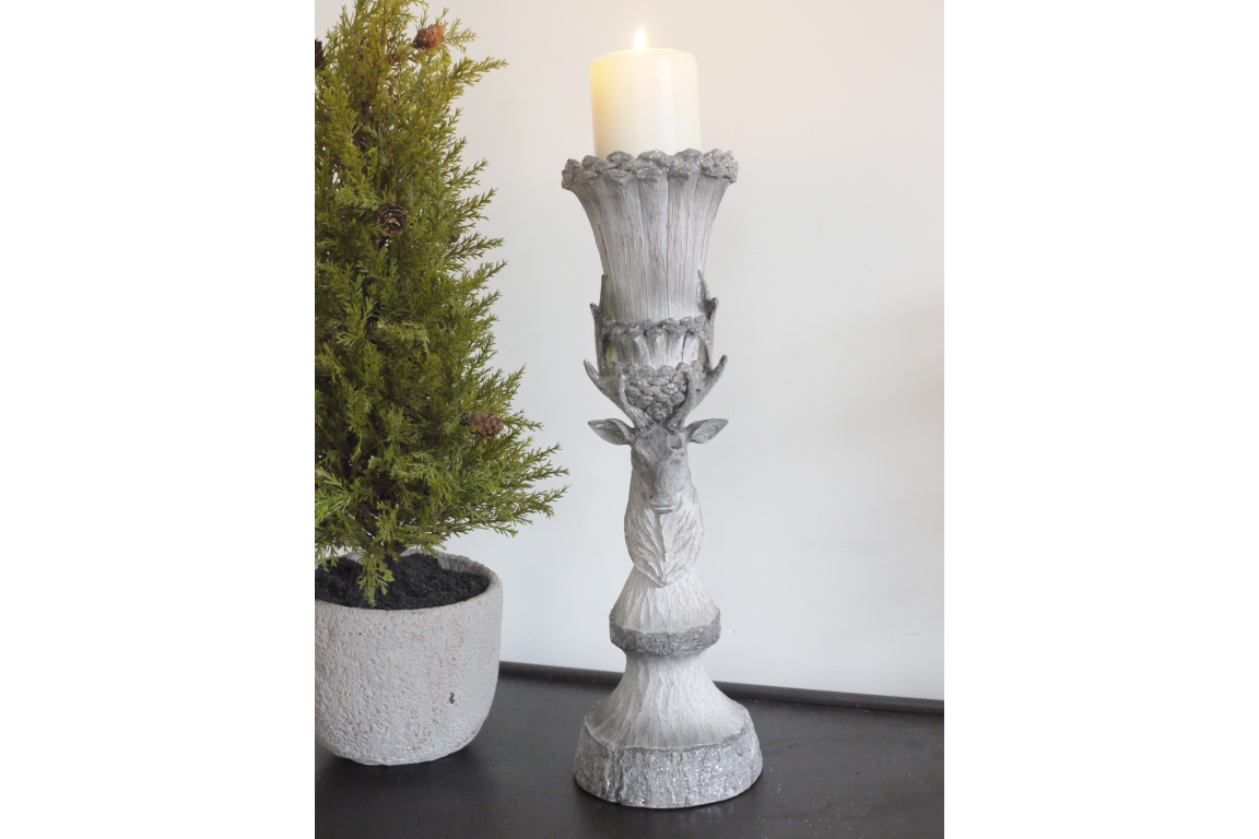 Stag Candle Holder (L)