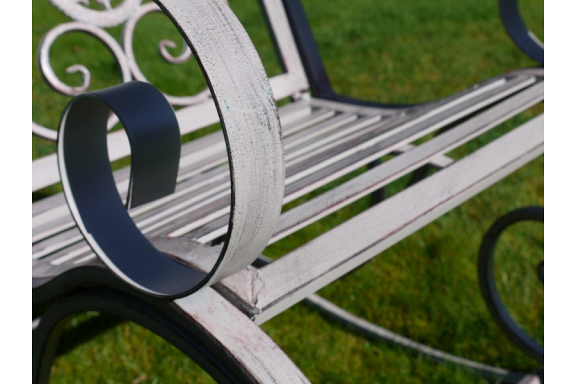 Antique Grey Rocking Chair