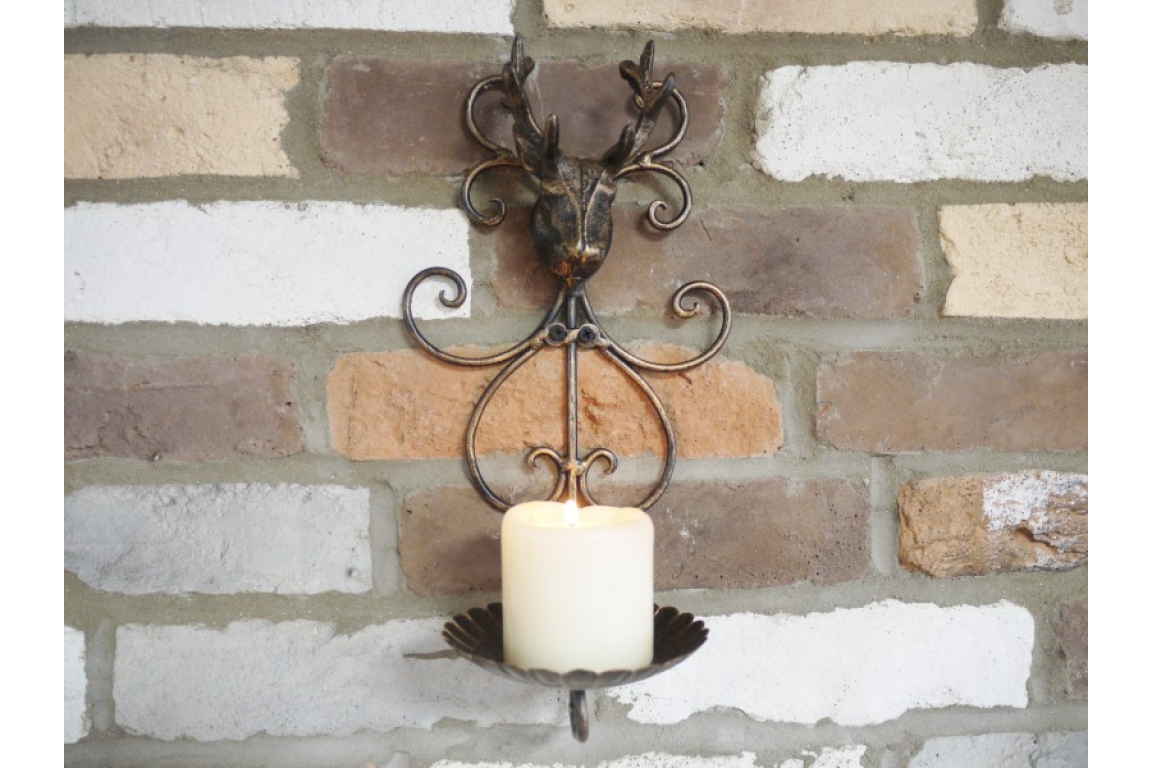 Stag Candle Holder