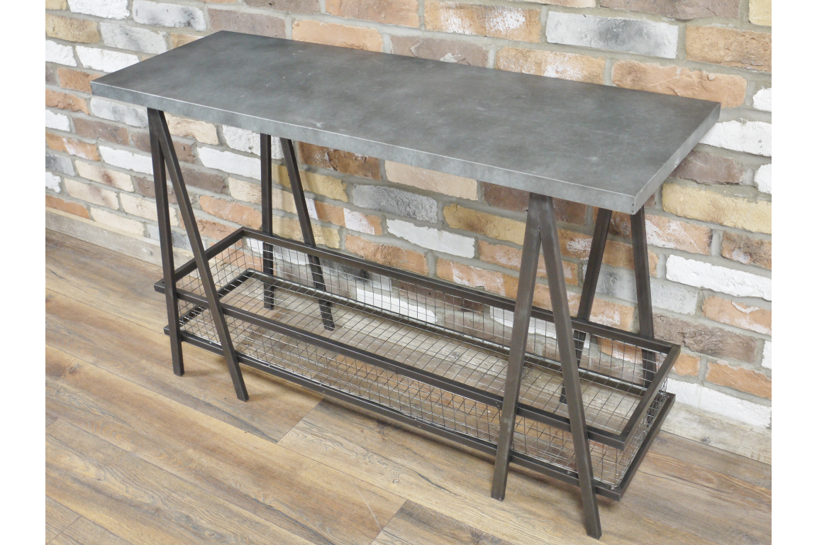 Industrial Side Table