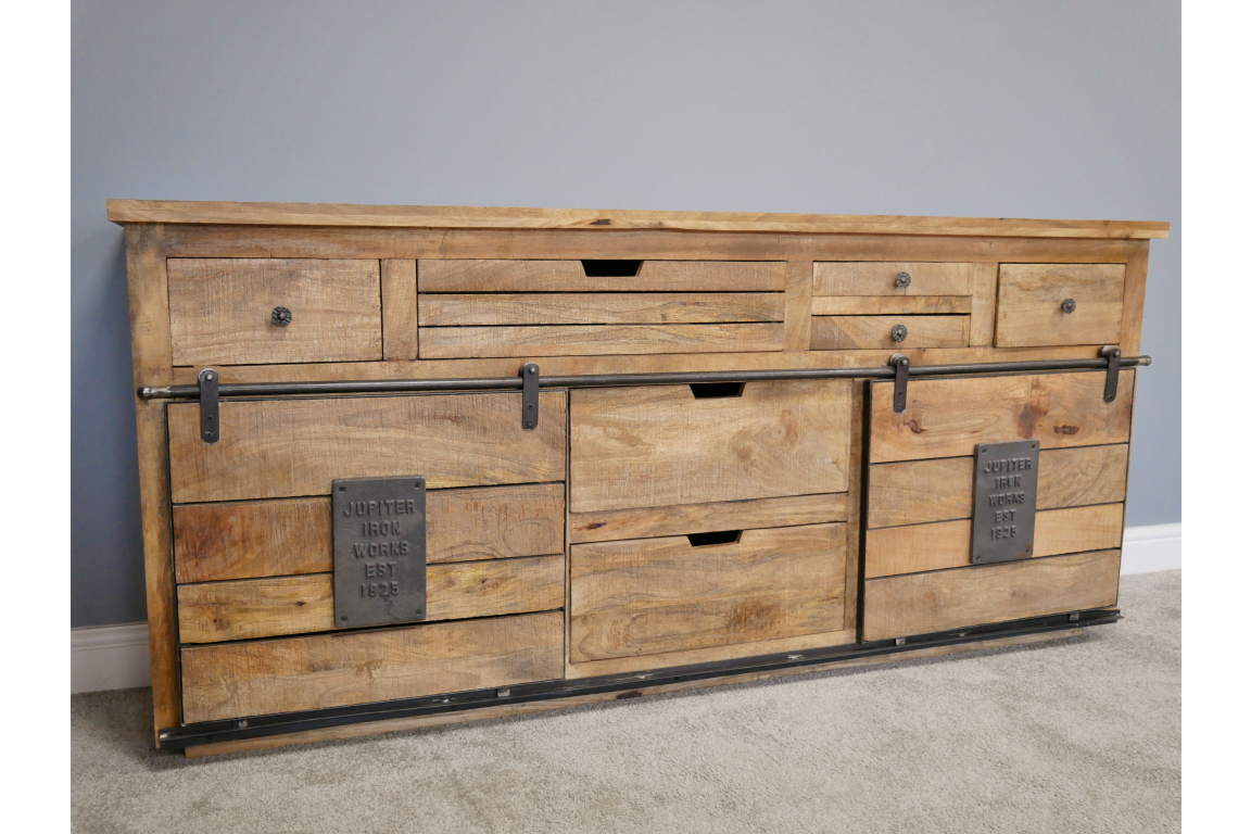 Large Industrial Sideboard