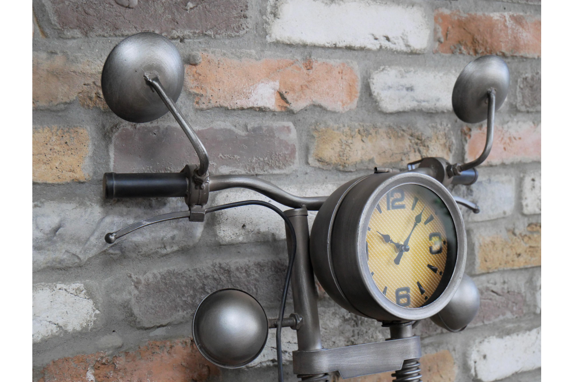 Motorbike Clock