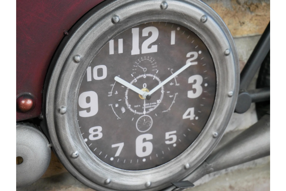 Motorbike Clock