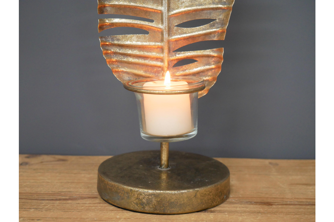 Leaf Candle Holder