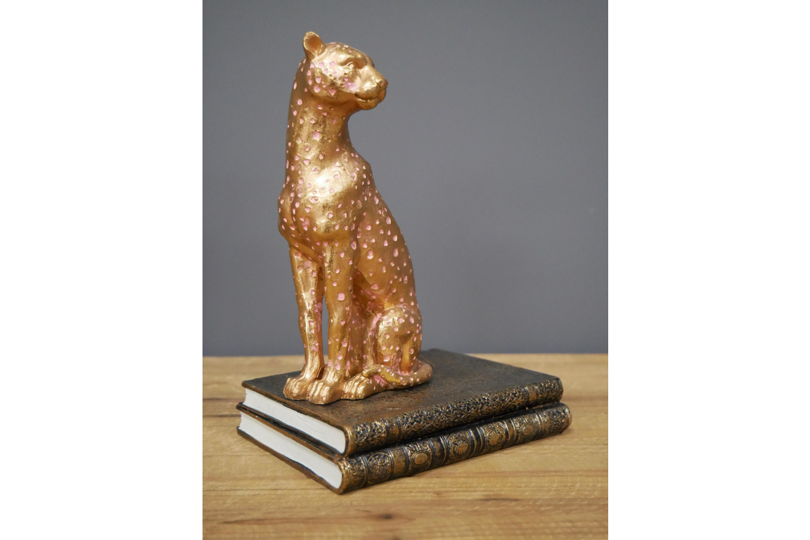 Leopard Bookends