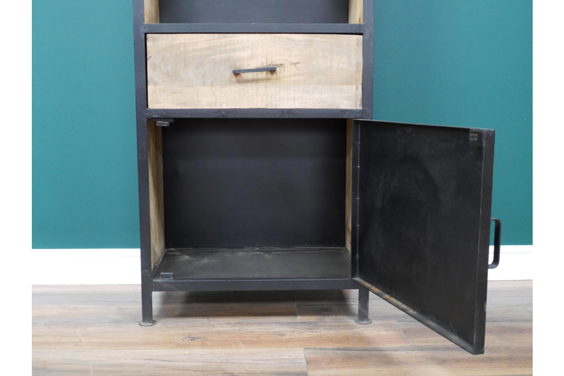 Large Industrial Bookcase / Shelves