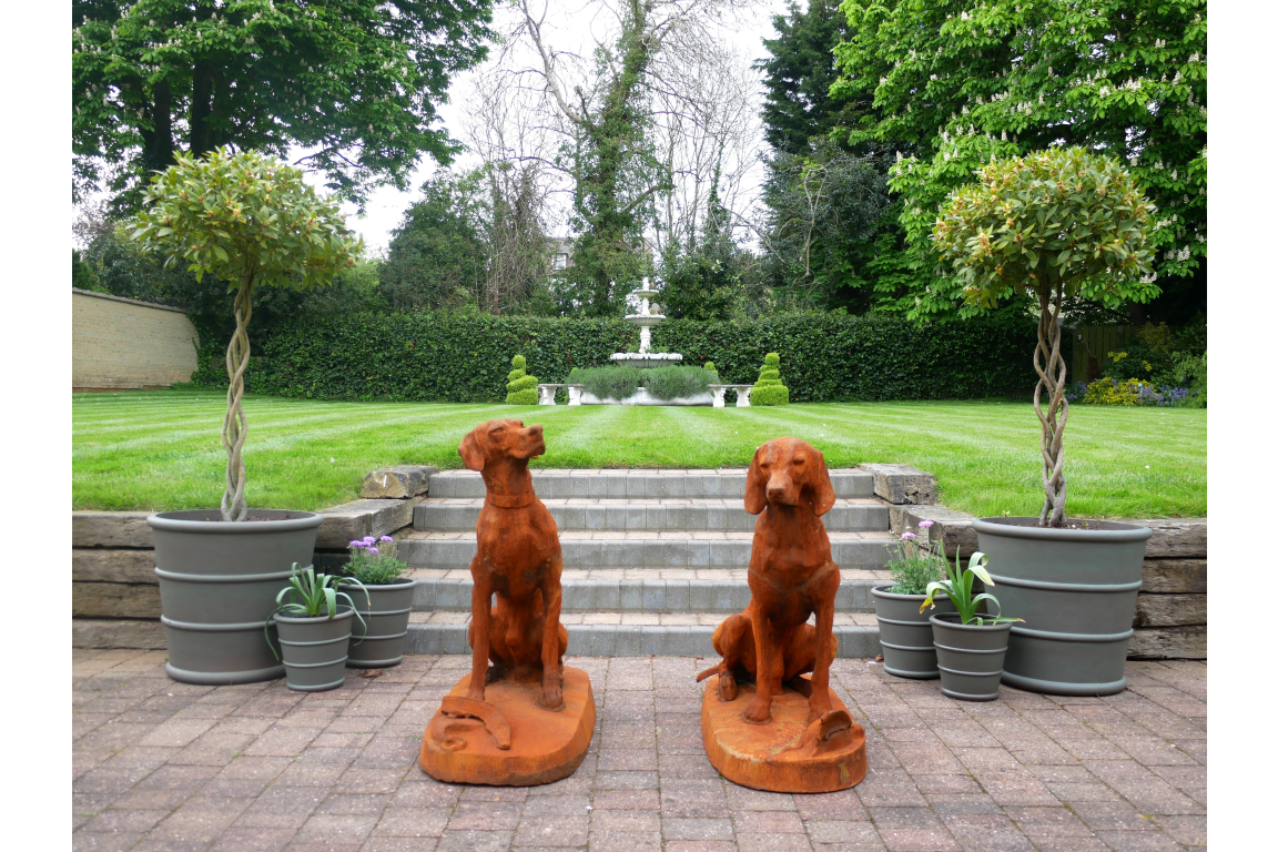 Rusty Pair Of Gun Dogs