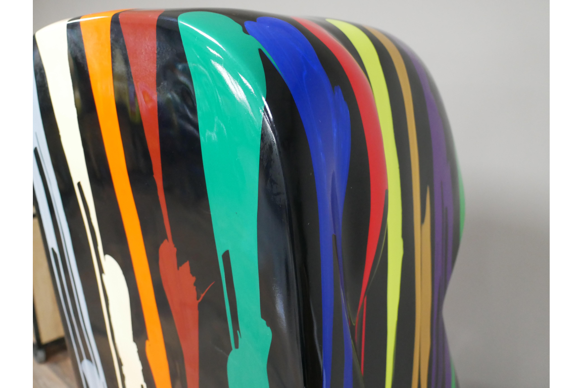 Multi Colour Easter Island Head