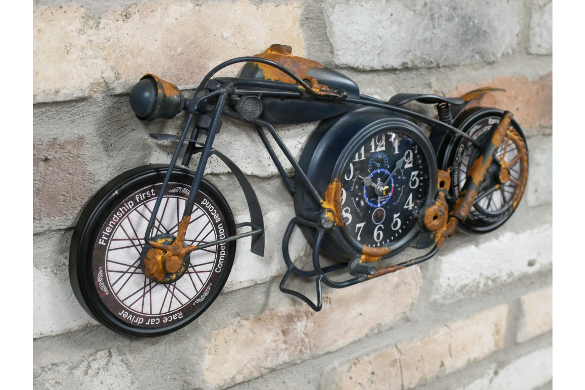 Motorbike Clock
