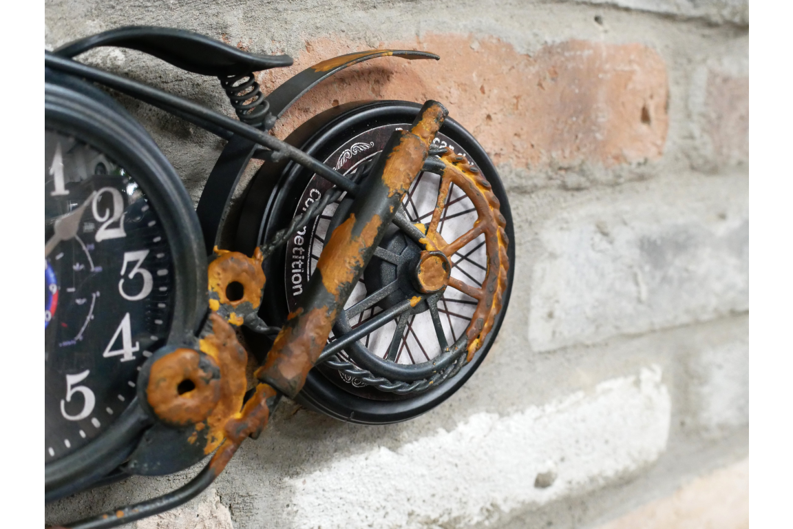 Motorbike Clock