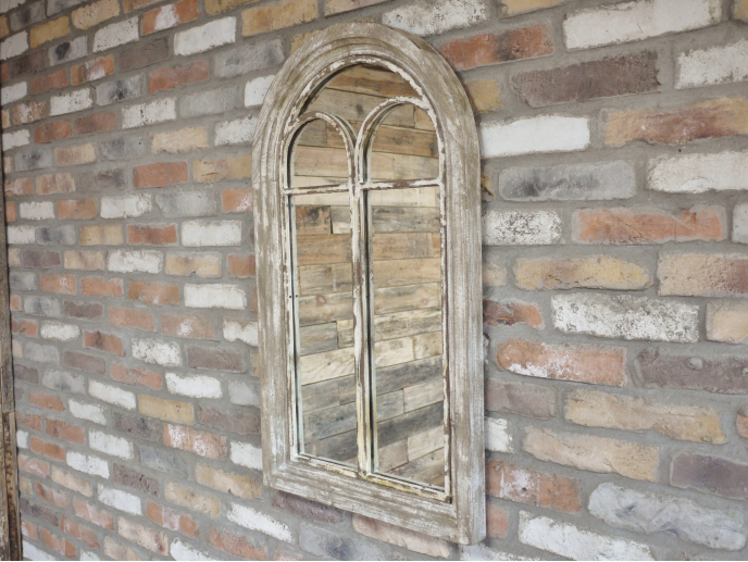 Rustic Arch Mirror