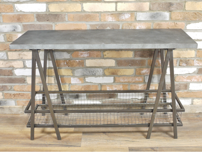 Industrial Side Table